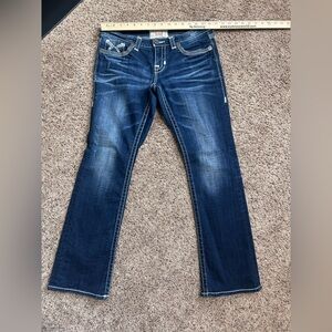 Big Star Women's Dark Slim Boot Cut Jeans